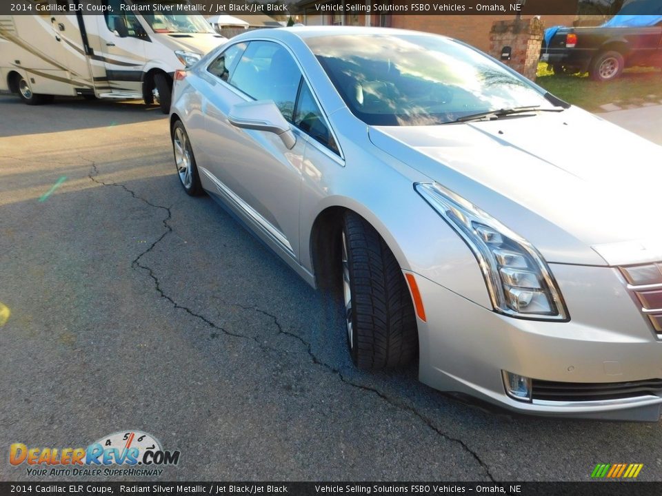 2014 Cadillac ELR Coupe Radiant Silver Metallic / Jet Black/Jet Black Photo #9