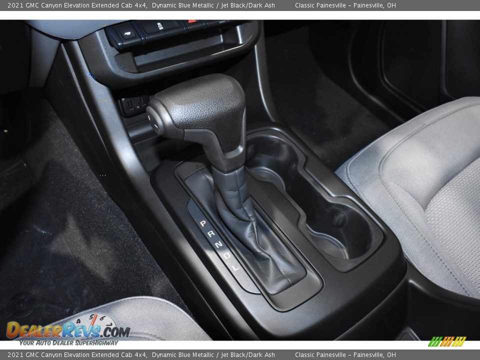 2021 GMC Canyon Elevation Extended Cab 4x4 Dynamic Blue Metallic / Jet Black/Dark Ash Photo #11