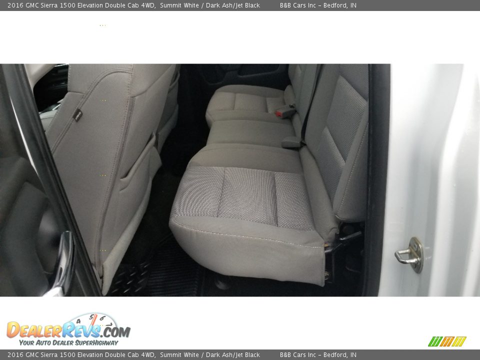 2016 GMC Sierra 1500 Elevation Double Cab 4WD Summit White / Dark Ash/Jet Black Photo #21