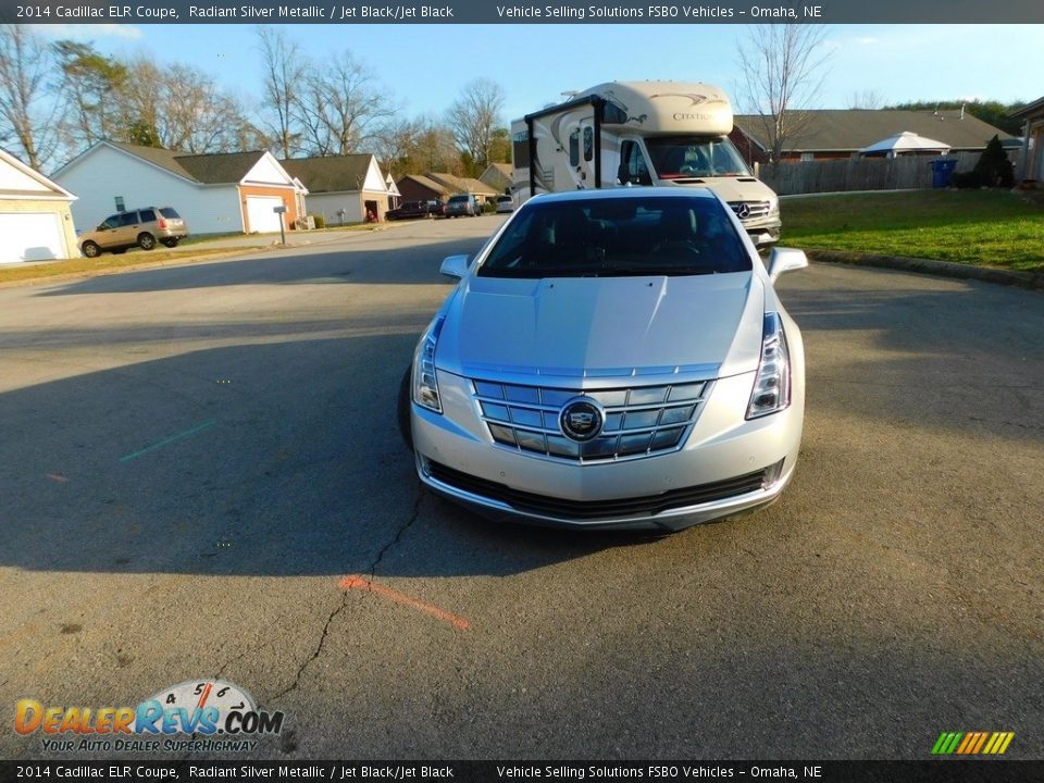 2014 Cadillac ELR Coupe Radiant Silver Metallic / Jet Black/Jet Black Photo #14