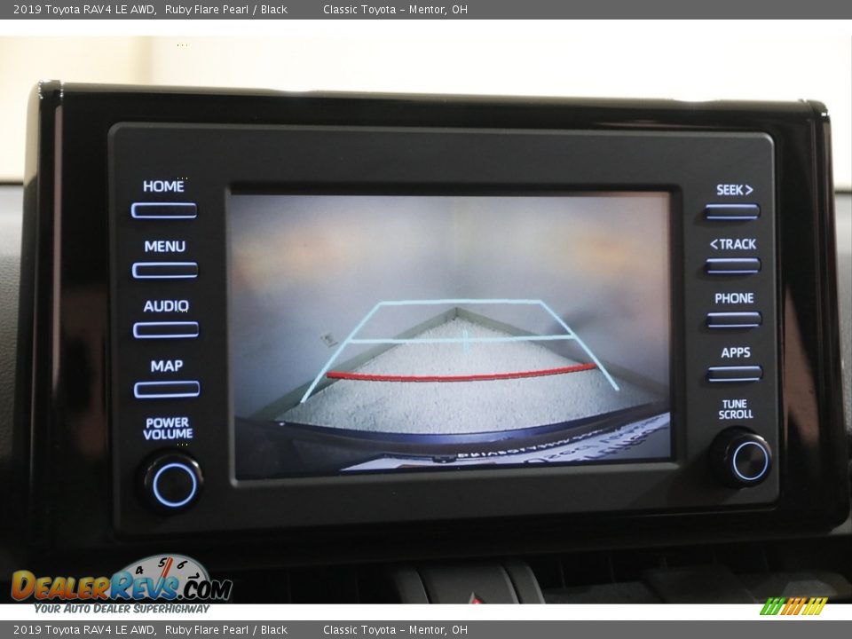 2019 Toyota RAV4 LE AWD Ruby Flare Pearl / Black Photo #11