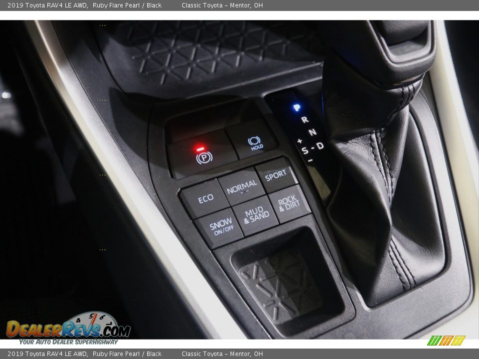 2019 Toyota RAV4 LE AWD Ruby Flare Pearl / Black Photo #13