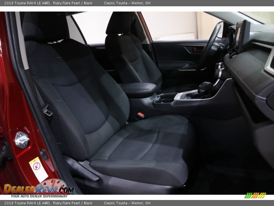 2019 Toyota RAV4 LE AWD Ruby Flare Pearl / Black Photo #14