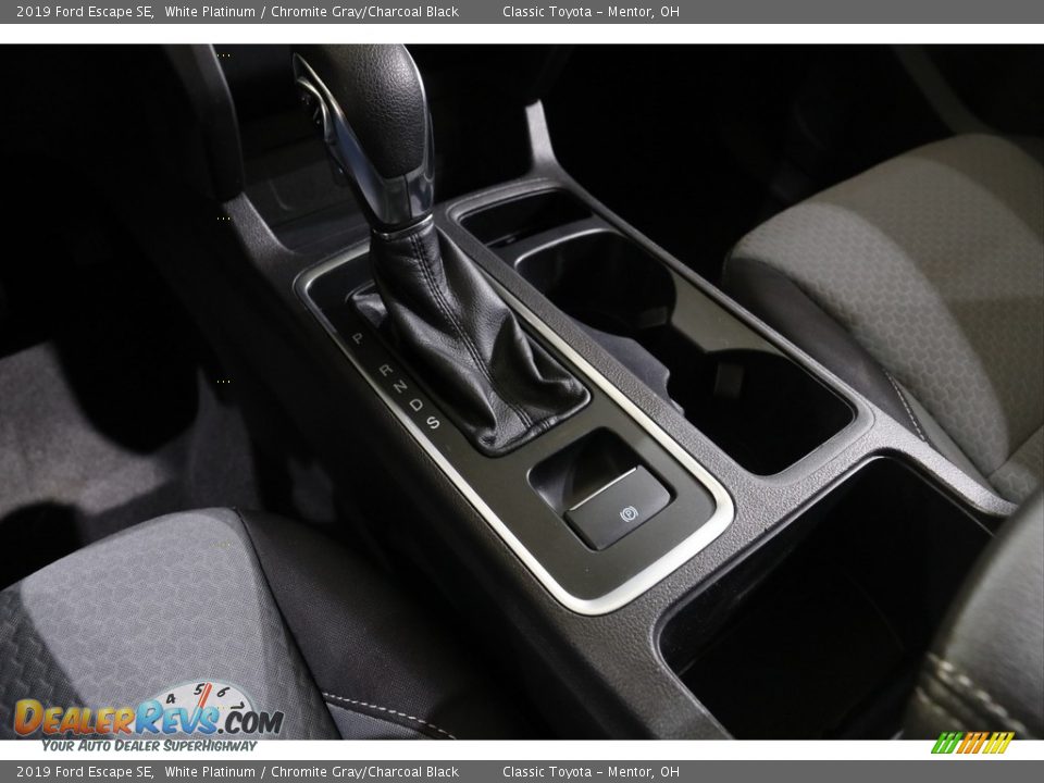 2019 Ford Escape SE White Platinum / Chromite Gray/Charcoal Black Photo #13