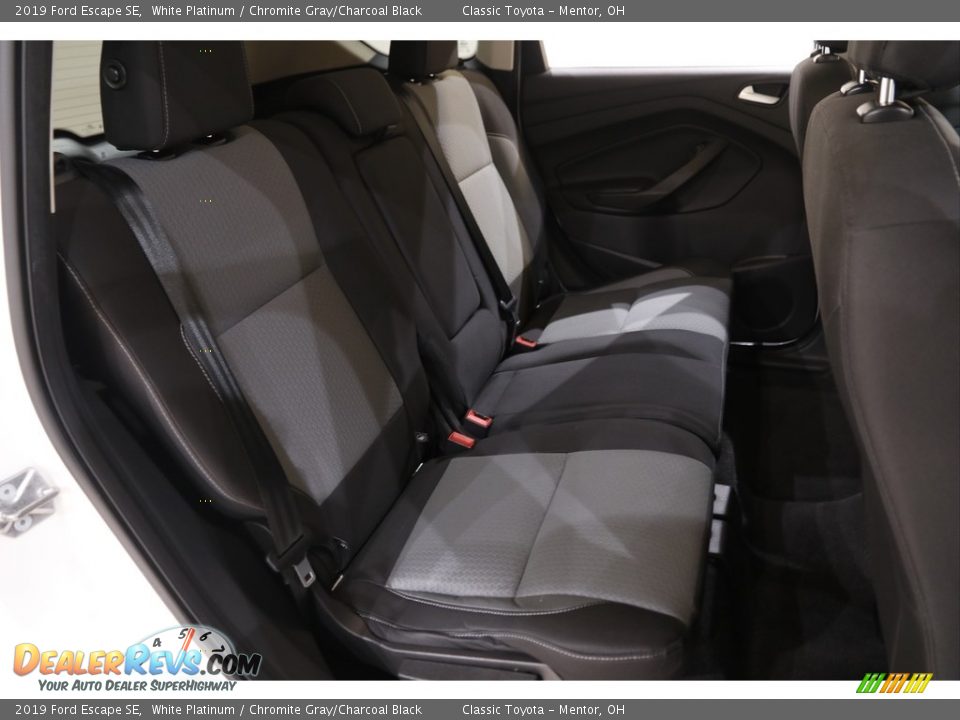 2019 Ford Escape SE White Platinum / Chromite Gray/Charcoal Black Photo #15