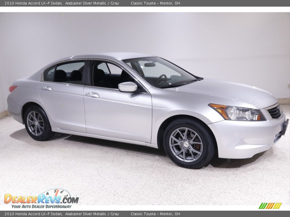 2010 Honda Accord LX-P Sedan Alabaster Silver Metallic / Gray Photo #1