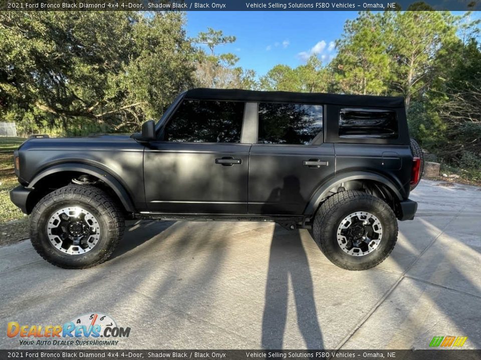 2021 Ford Bronco Black Diamond 4x4 4-Door Shadow Black / Black Onyx Photo #1
