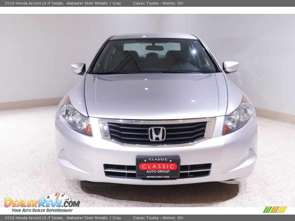 2010 Honda Accord LX-P Sedan Alabaster Silver Metallic / Gray Photo #2