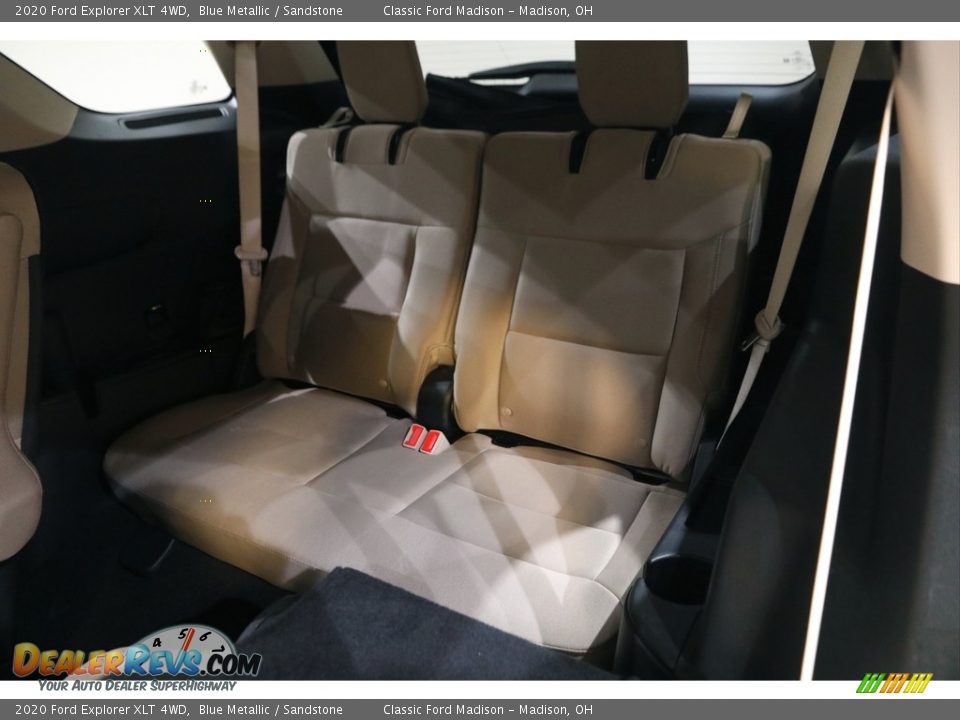 2020 Ford Explorer XLT 4WD Blue Metallic / Sandstone Photo #18