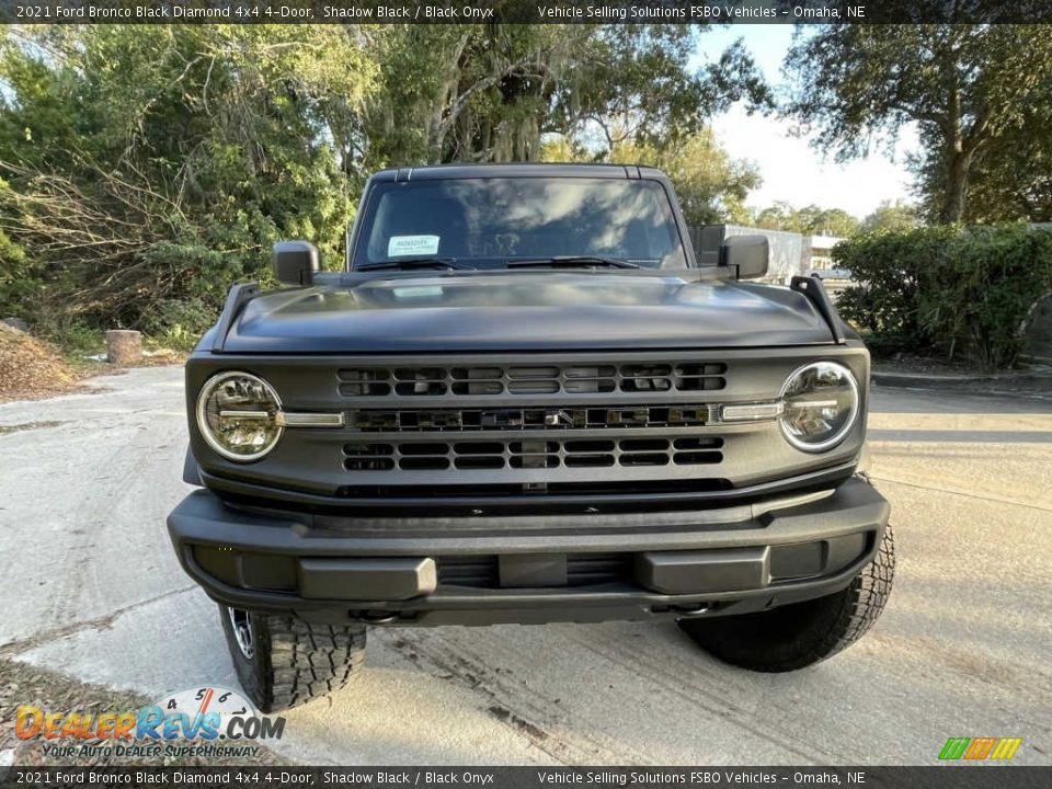 2021 Ford Bronco Black Diamond 4x4 4-Door Shadow Black / Black Onyx Photo #8