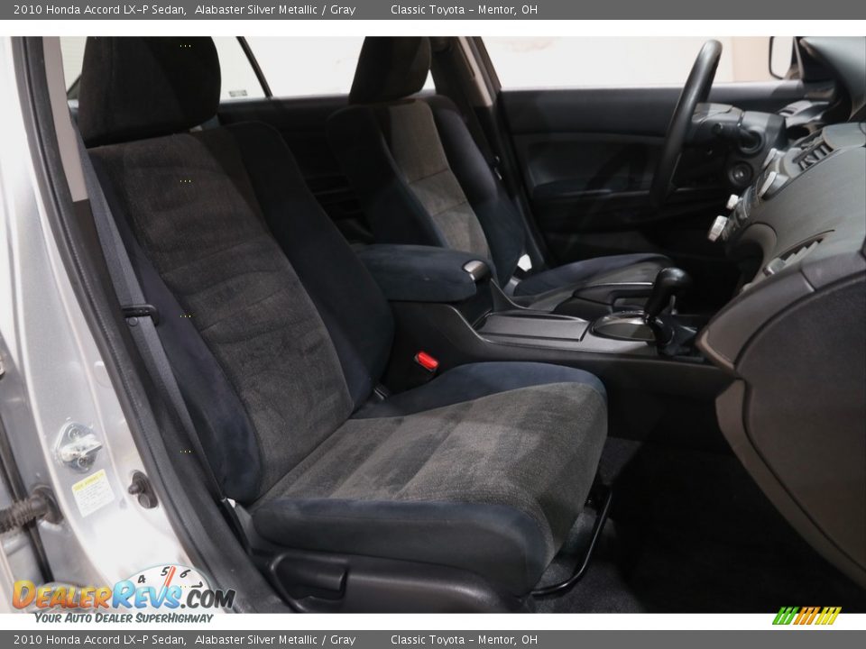 2010 Honda Accord LX-P Sedan Alabaster Silver Metallic / Gray Photo #13