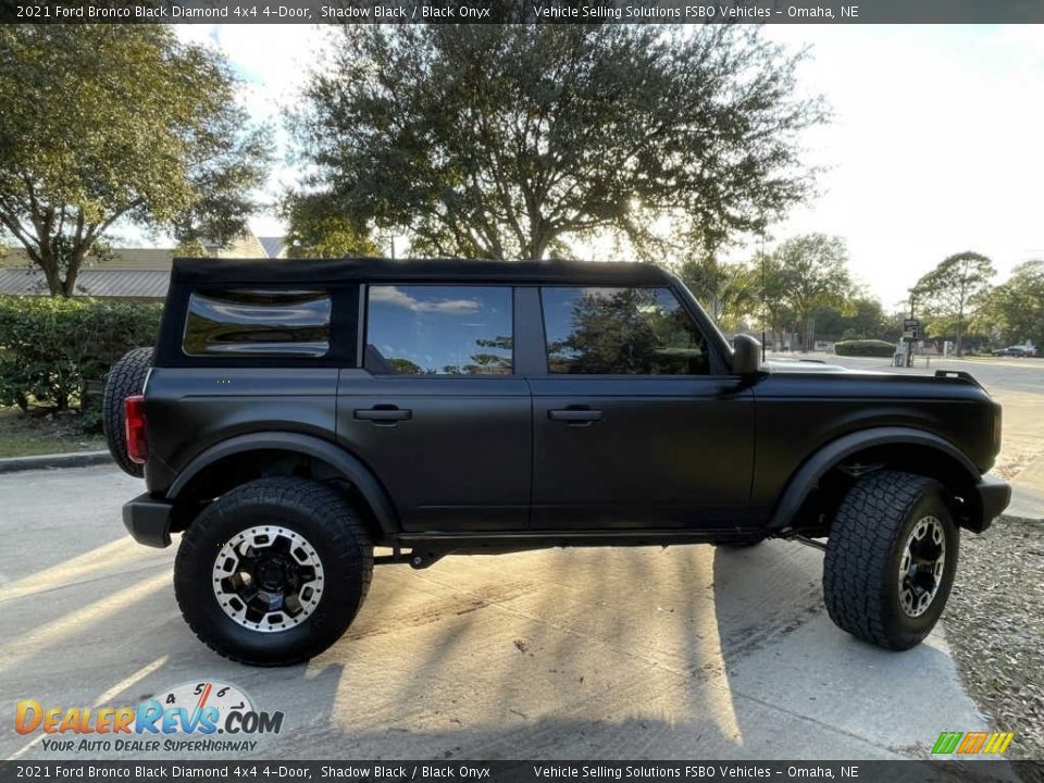 2021 Ford Bronco Black Diamond 4x4 4-Door Shadow Black / Black Onyx Photo #11