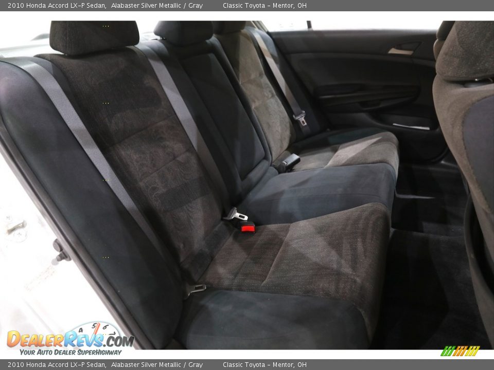 2010 Honda Accord LX-P Sedan Alabaster Silver Metallic / Gray Photo #14