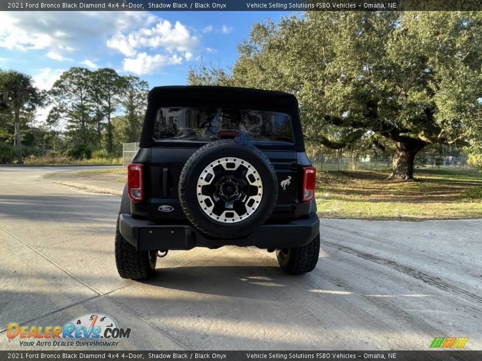 2021 Ford Bronco Black Diamond 4x4 4-Door Shadow Black / Black Onyx Photo #12