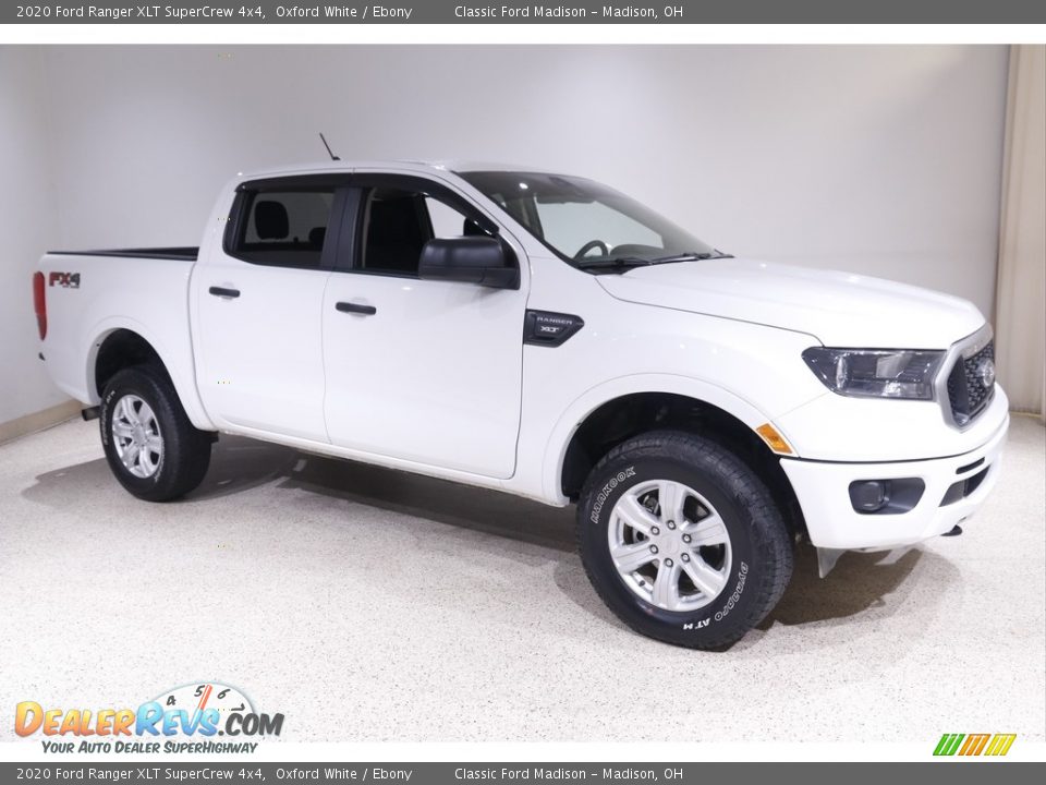 2020 Ford Ranger XLT SuperCrew 4x4 Oxford White / Ebony Photo #1