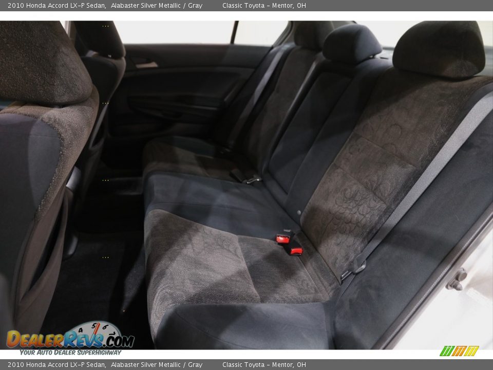2010 Honda Accord LX-P Sedan Alabaster Silver Metallic / Gray Photo #15