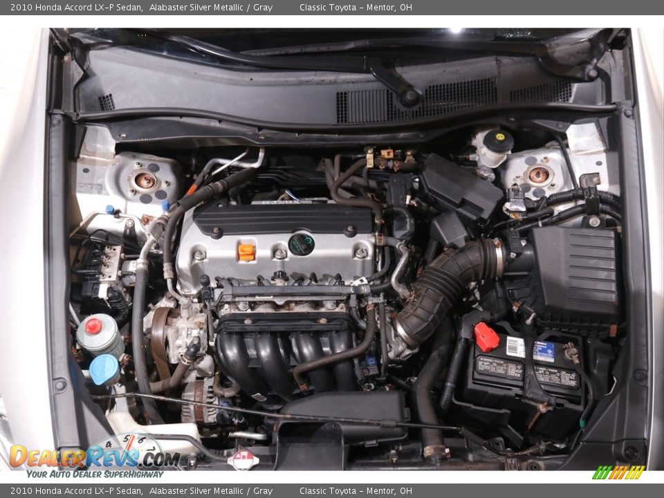 2010 Honda Accord LX-P Sedan Alabaster Silver Metallic / Gray Photo #17