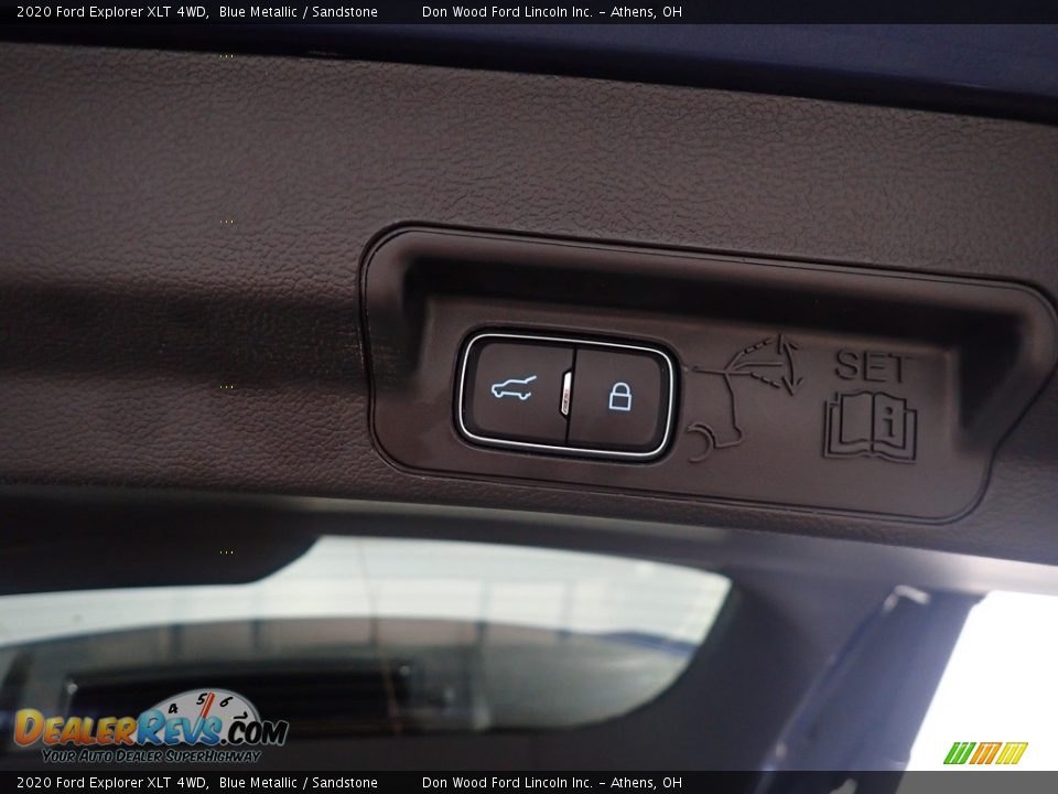2020 Ford Explorer XLT 4WD Blue Metallic / Sandstone Photo #15