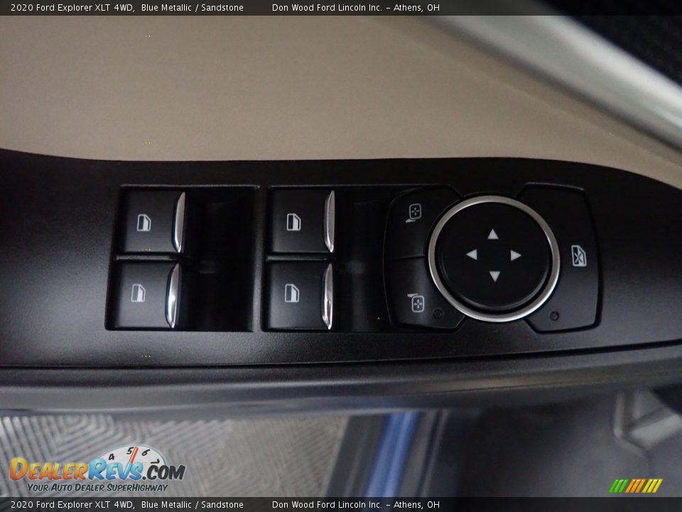 2020 Ford Explorer XLT 4WD Blue Metallic / Sandstone Photo #23