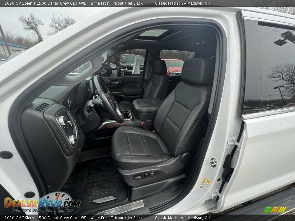 2020 GMC Sierra 1500 Denali Crew Cab 4WD White Frost Tricoat / Jet Black Photo #3
