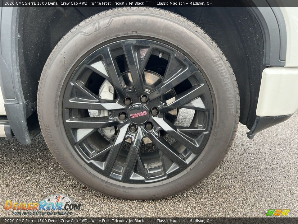 2020 GMC Sierra 1500 Denali Crew Cab 4WD White Frost Tricoat / Jet Black Photo #6