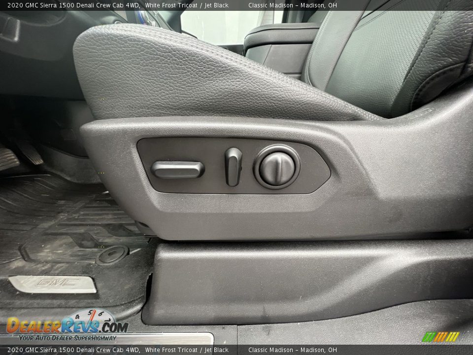 2020 GMC Sierra 1500 Denali Crew Cab 4WD White Frost Tricoat / Jet Black Photo #7