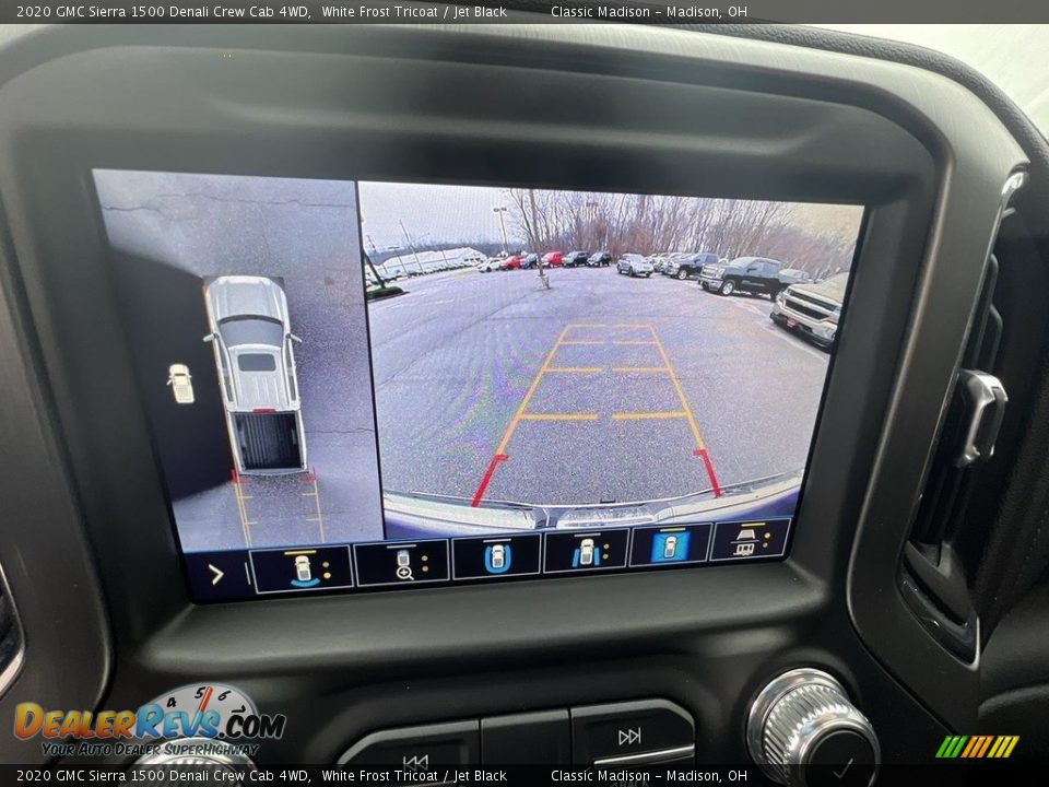 2020 GMC Sierra 1500 Denali Crew Cab 4WD White Frost Tricoat / Jet Black Photo #12