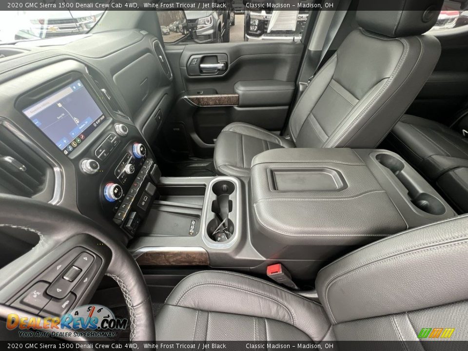 2020 GMC Sierra 1500 Denali Crew Cab 4WD White Frost Tricoat / Jet Black Photo #15