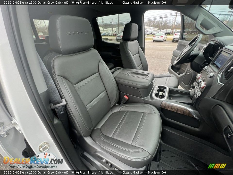 2020 GMC Sierra 1500 Denali Crew Cab 4WD White Frost Tricoat / Jet Black Photo #19