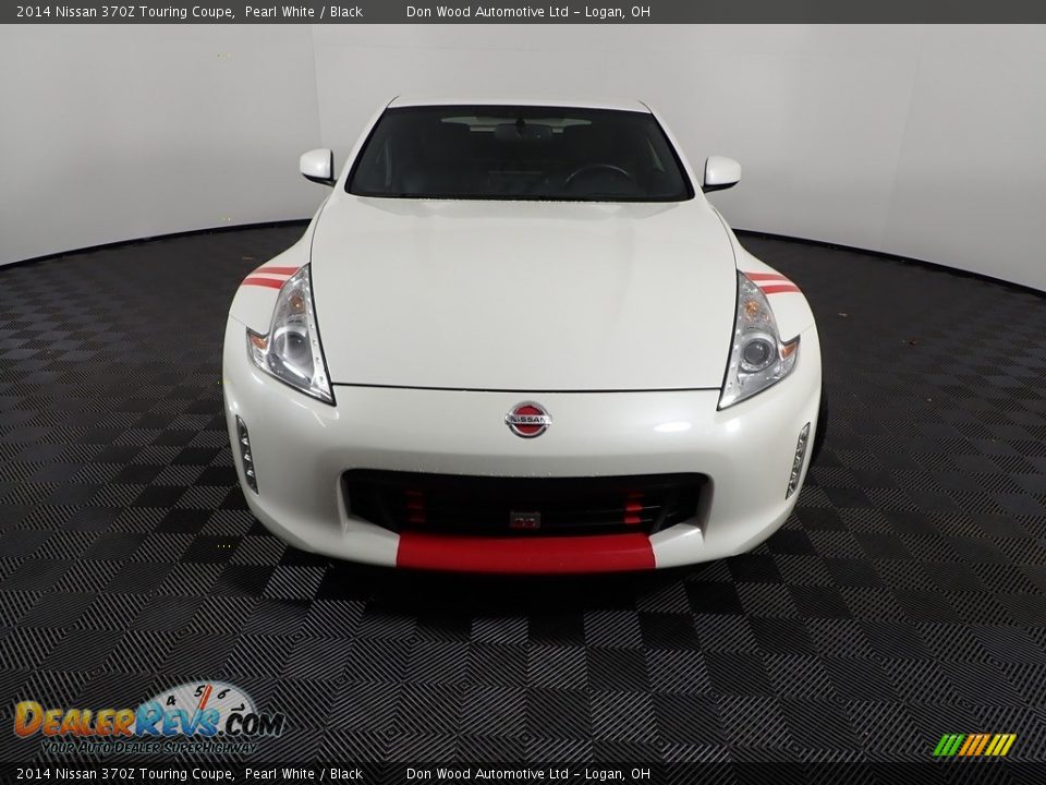 2014 Nissan 370Z Touring Coupe Pearl White / Black Photo #4