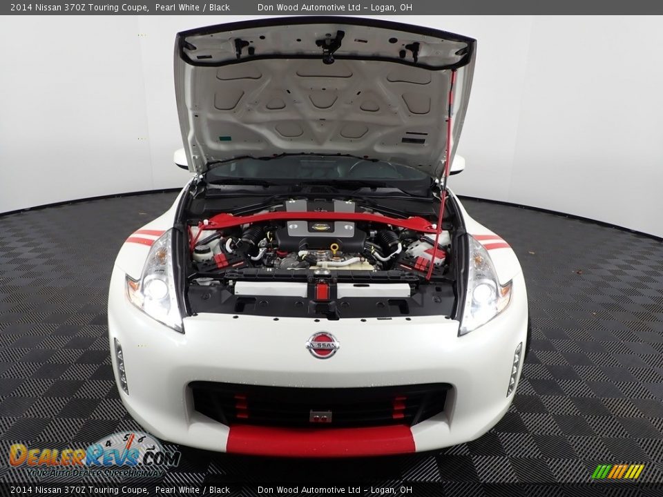 2014 Nissan 370Z Touring Coupe Pearl White / Black Photo #5