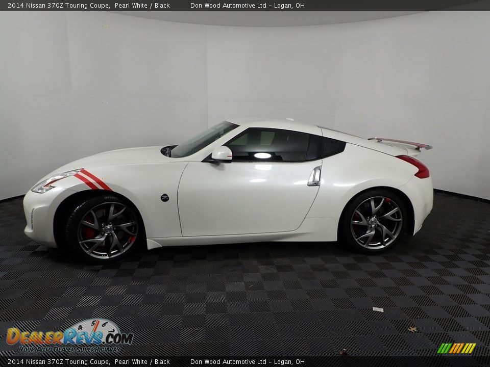 2014 Nissan 370Z Touring Coupe Pearl White / Black Photo #8