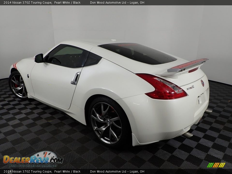 2014 Nissan 370Z Touring Coupe Pearl White / Black Photo #9