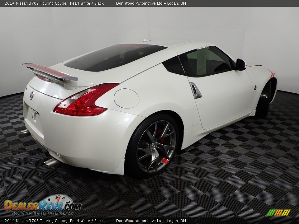 2014 Nissan 370Z Touring Coupe Pearl White / Black Photo #10