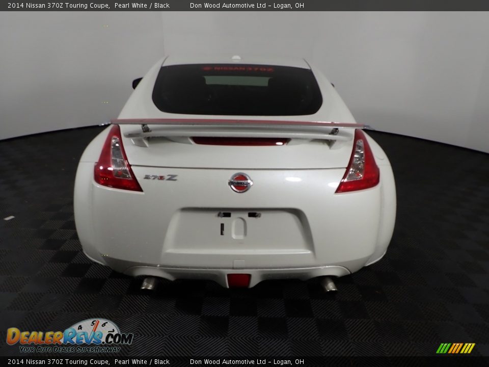 2014 Nissan 370Z Touring Coupe Pearl White / Black Photo #12