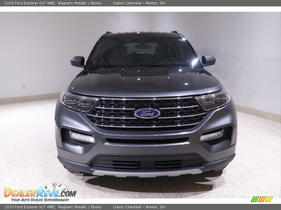 2020 Ford Explorer XLT 4WD Magnetic Metallic / Ebony Photo #2