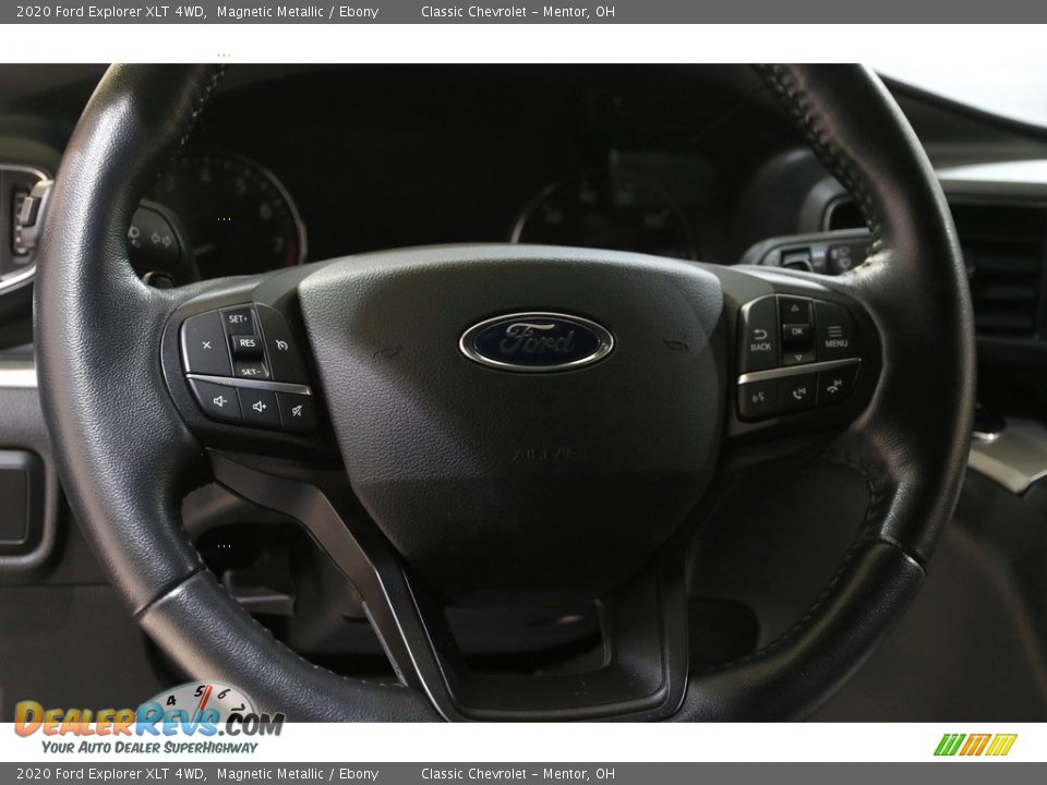 2020 Ford Explorer XLT 4WD Magnetic Metallic / Ebony Photo #7