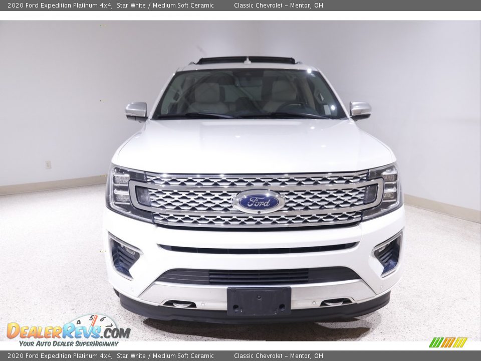 2020 Ford Expedition Platinum 4x4 Star White / Medium Soft Ceramic Photo #2