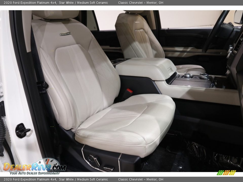 2020 Ford Expedition Platinum 4x4 Star White / Medium Soft Ceramic Photo #19