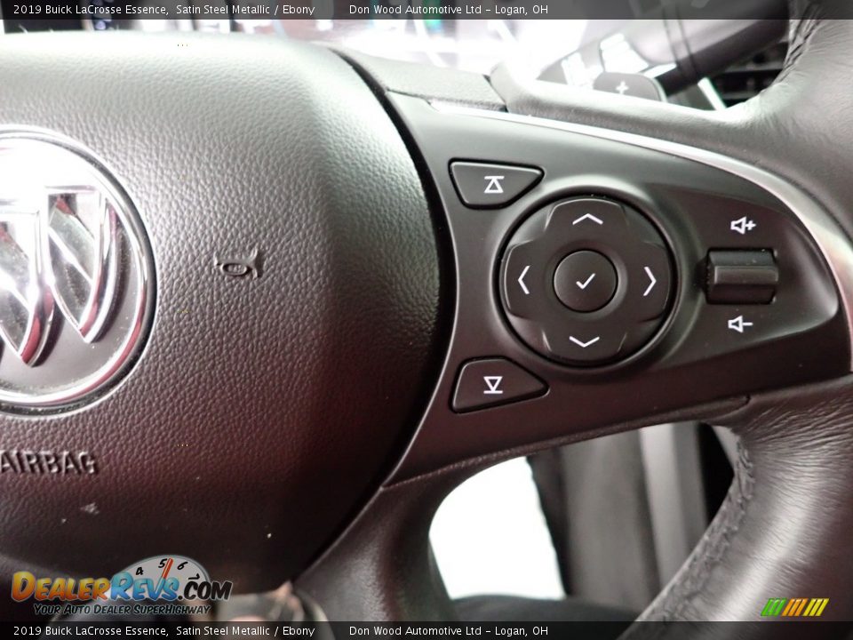 2019 Buick LaCrosse Essence Satin Steel Metallic / Ebony Photo #25