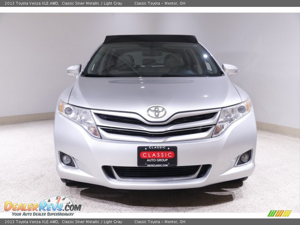 2013 Toyota Venza XLE AWD Classic Silver Metallic / Light Gray Photo #2