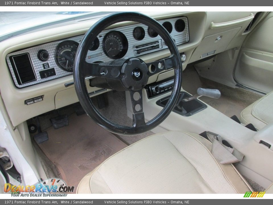 Sandalwood Interior - 1971 Pontiac Firebird Trans Am Photo #3