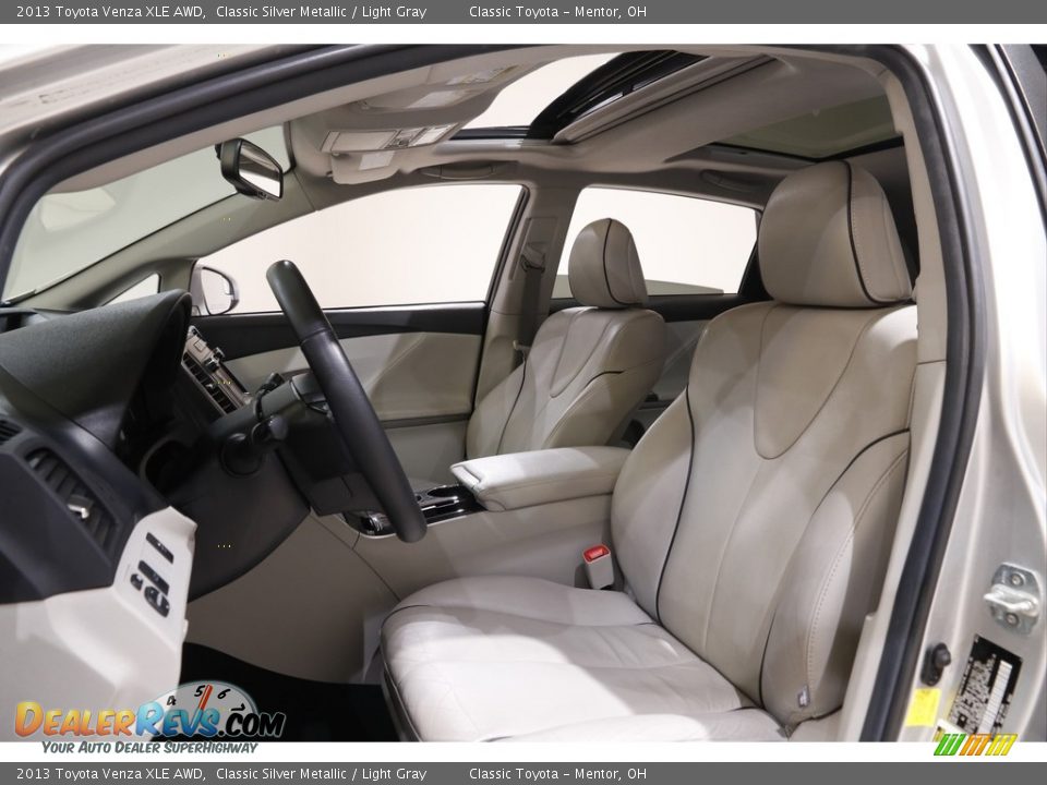 2013 Toyota Venza XLE AWD Classic Silver Metallic / Light Gray Photo #5