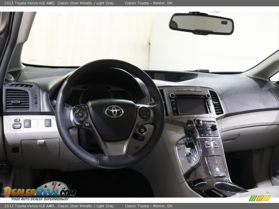 2013 Toyota Venza XLE AWD Classic Silver Metallic / Light Gray Photo #6