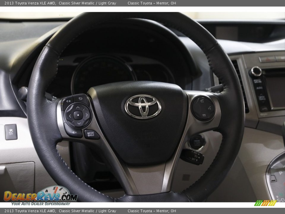 2013 Toyota Venza XLE AWD Classic Silver Metallic / Light Gray Photo #7