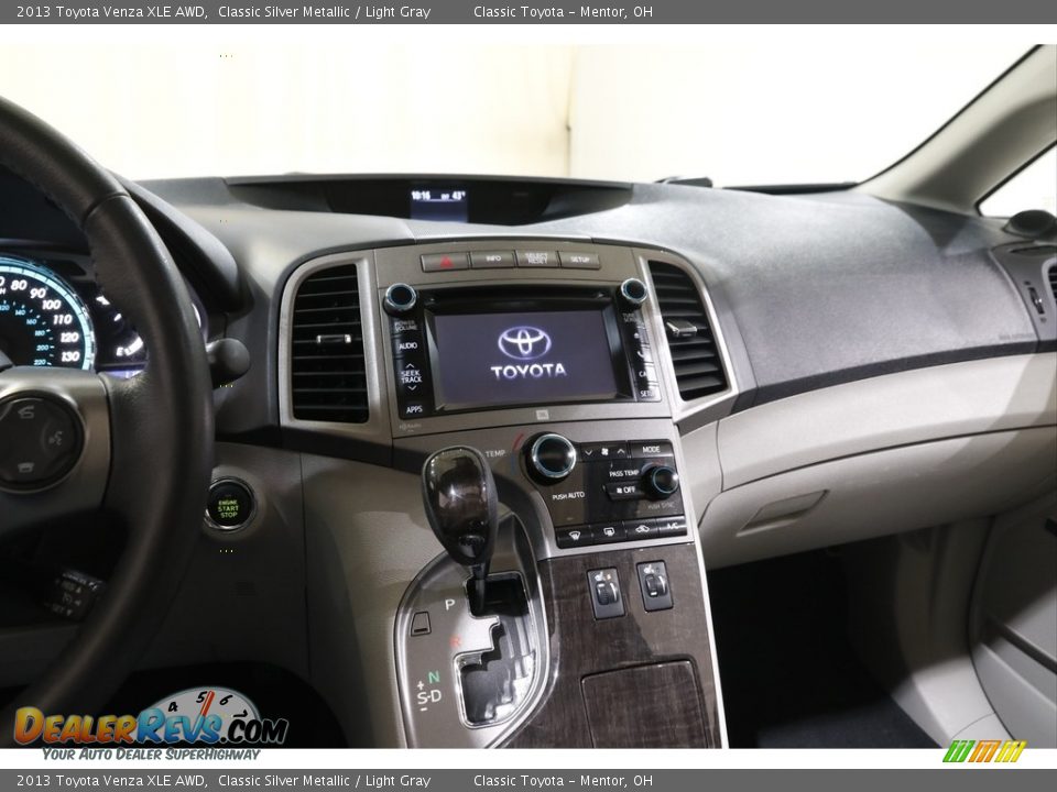 2013 Toyota Venza XLE AWD Classic Silver Metallic / Light Gray Photo #9