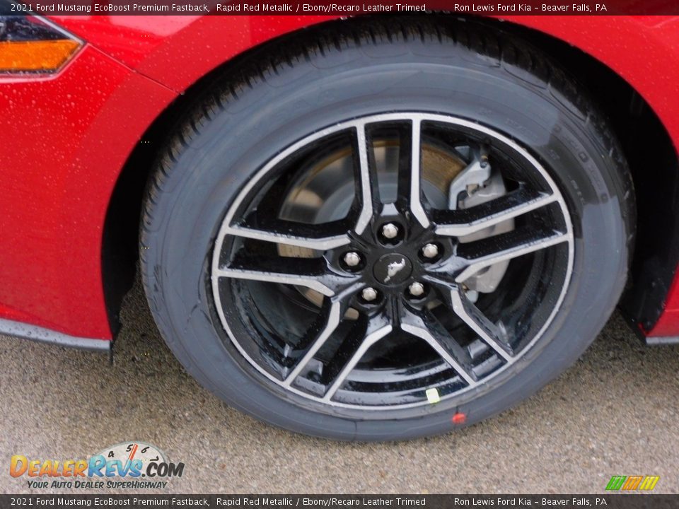 2021 Ford Mustang EcoBoost Premium Fastback Wheel Photo #10