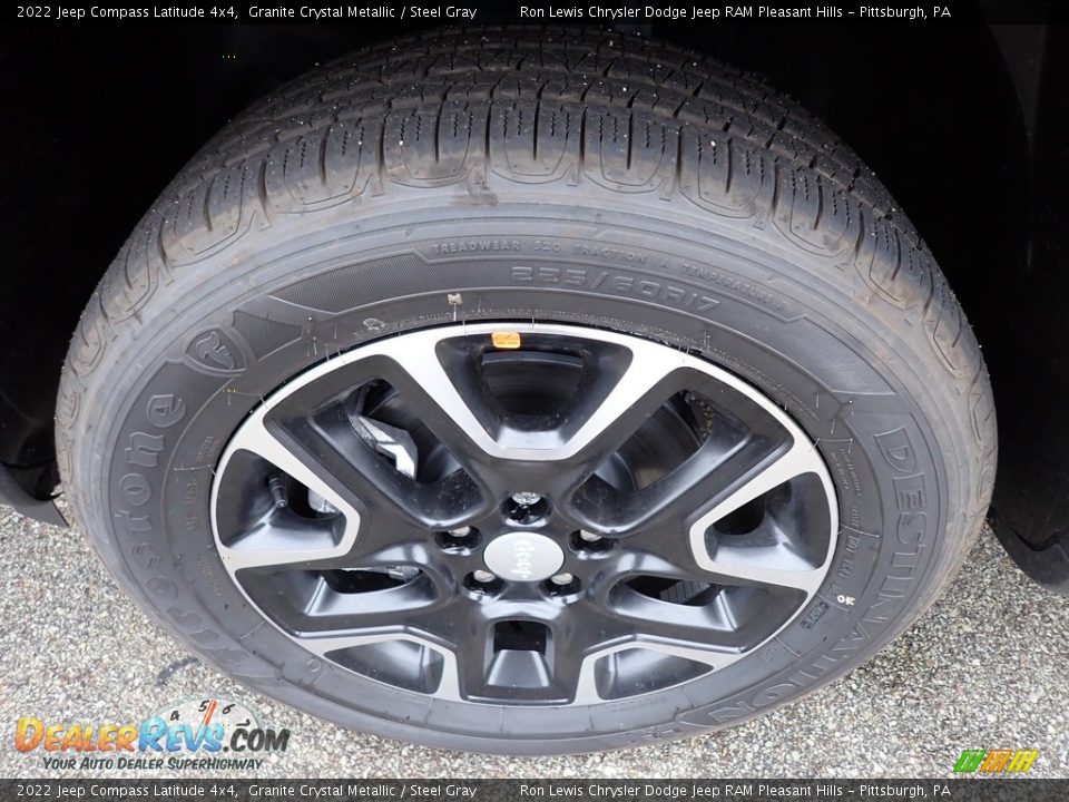 2022 Jeep Compass Latitude 4x4 Granite Crystal Metallic / Steel Gray Photo #10