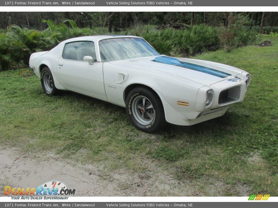 White 1971 Pontiac Firebird Trans Am Photo #13