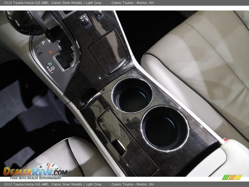 2013 Toyota Venza XLE AWD Classic Silver Metallic / Light Gray Photo #15